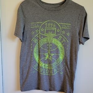 Cat & Jack Gray and Green Graphic Short Sleeve Tee 🔥3 For $10